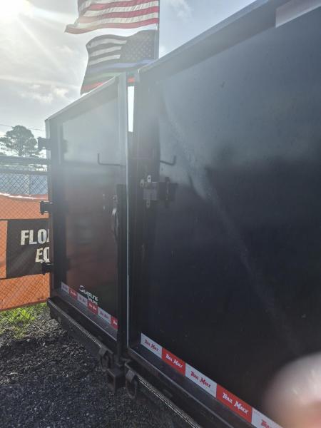 New 2025 Trail Maxx Trailers 7 x 16ft. Gooseneck Dump Trailer with 4' Sides and 14,000K Capacity Dump Trailer