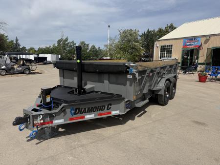 New 2026 Diamond C Trailers LPT208 14X81 Dump Trailer