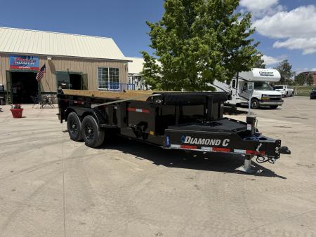 New 2026 DCRC LPT207 7x14 Dump Trailer/Lithium Battery