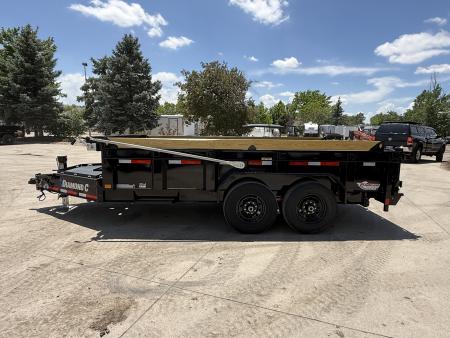 New 2026 DIAMOND C LPT207 7x14 Dump Trailer/Lithium Battery