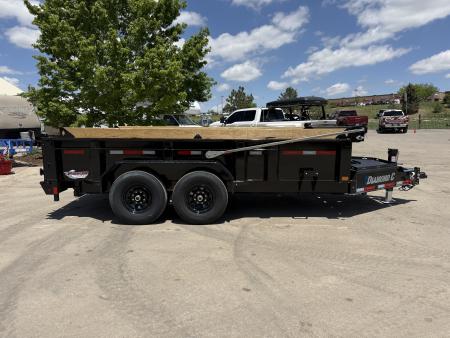 New 2026 DIAMOND C LPT207 7x14 Dump Trailer/Lithium Battery