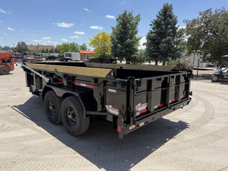 New 2026 DIAMOND C LPT207 7x14 Dump Trailer/Lithium Battery