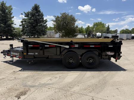 New 2026 DIAMOND C LPT207 7x14 Dump Trailer/Lithium Battery