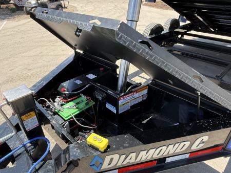 New 2026 DIAMOND C LPT207 7x14 Dump Trailer/Lithium Battery