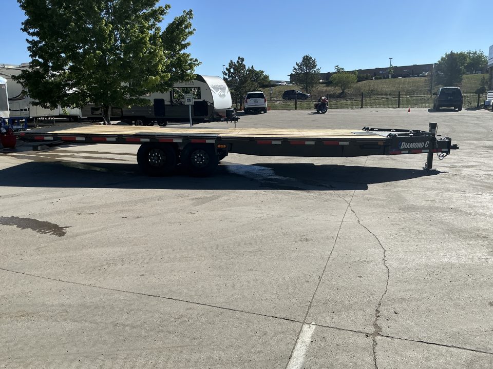 New 2026 DCRC DET208L 24X102 Flatbed Trailer
