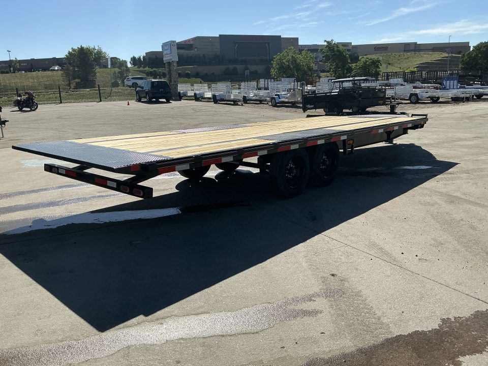 New 2026 DCRC DET208L 24X102 Flatbed Trailer