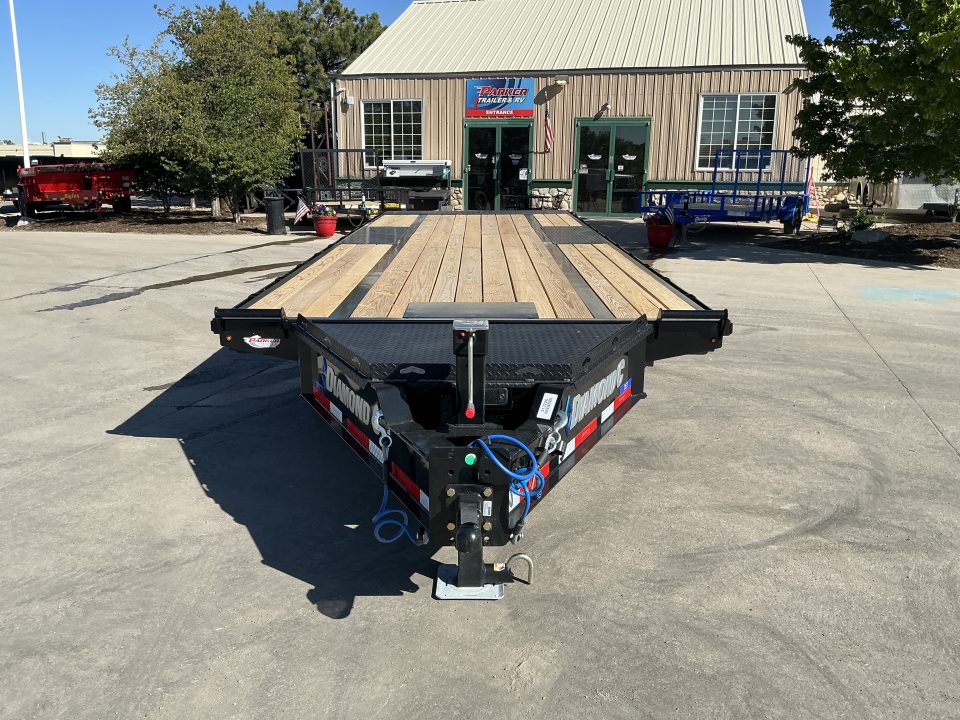 New 2026 DCRC DET208L 24X102 Flatbed Trailer