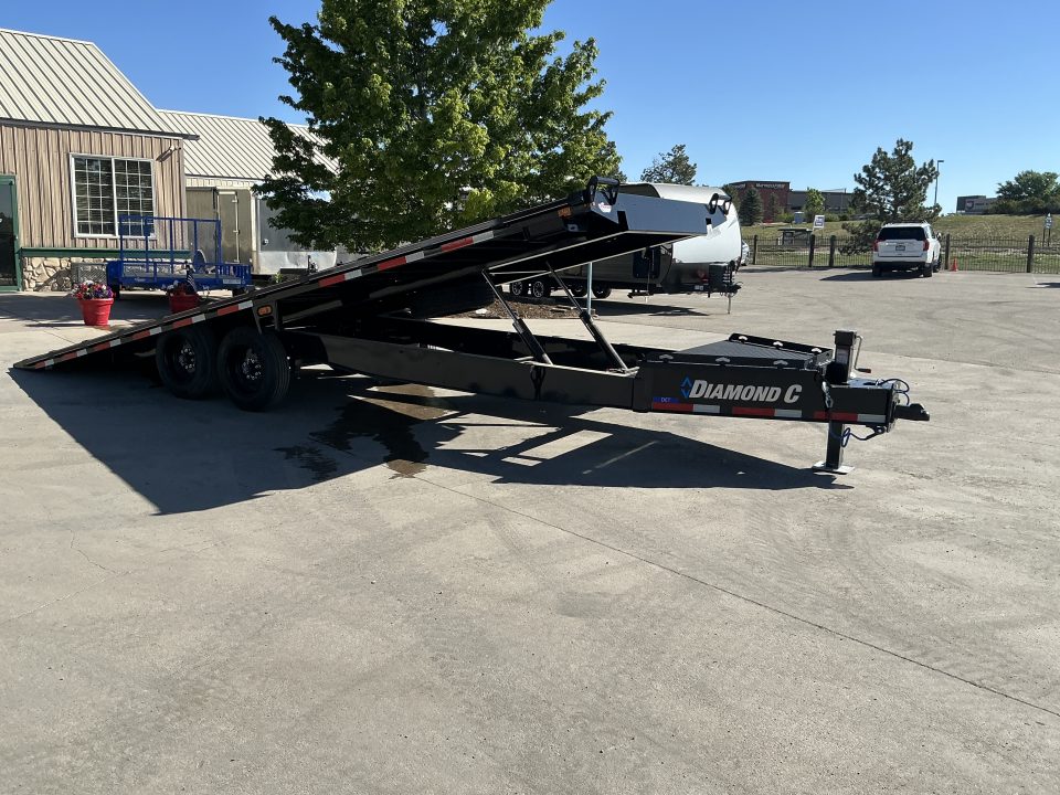 New 2026 DCRC DET208L 24X102 Flatbed Trailer