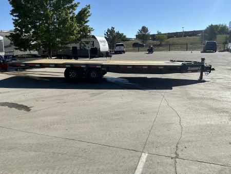 New 2026 DCRC DET208L 24X102 Flatbed Trailer