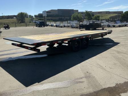 New 2026 DCRC DET208L 24X102 Flatbed Trailer