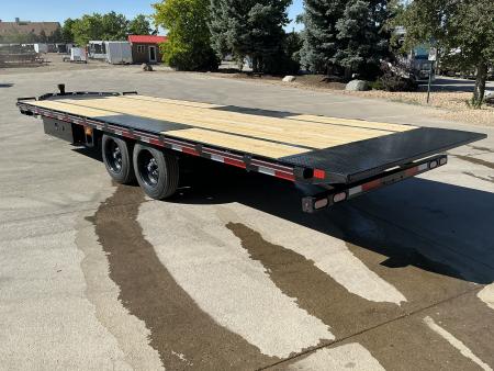 New 2026 DCRC DET208L 24X102 Flatbed Trailer