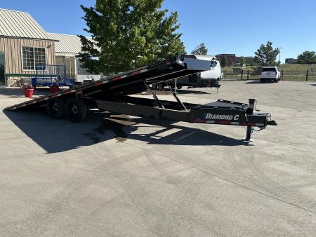 New 2026 DCRC DET208L 24X102 Flatbed Trailer
