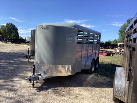 New 2026 Delta Mfg 16' Stock / Stock Combo Trailer