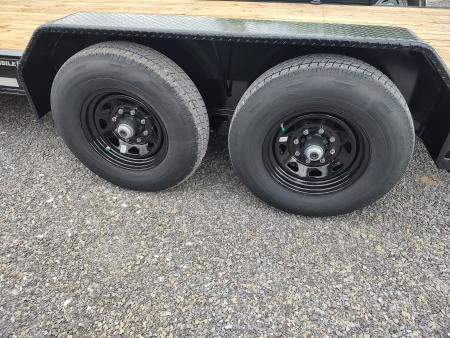 New 2026 SURE-TRAC ST-BTE8220-154 Power Tilt Equipment Trailer