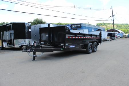 New 2026 Sure-Trac 7x16 14K Telescopic Dump Trailer