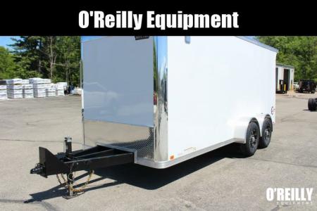 New 2026 United UXT Commercial Grade Cargo Trailer - 7' x 18' - 7' Interior Height - Ramp Door - Extended Tongue - 9990# GVW