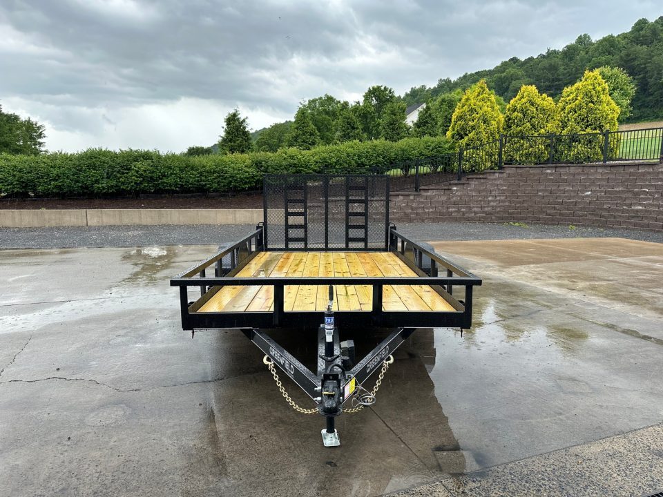 New Greenfield Trailers 14' HD Single Axle Utility - 6,000 lb. Axle