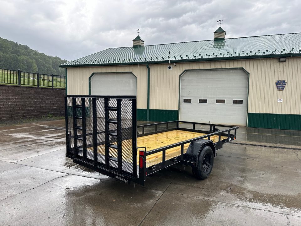 New Greenfield Trailers 14' HD Single Axle Utility - 6,000 lb. Axle