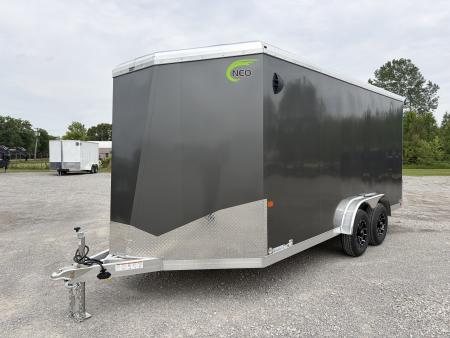 New 2026 NEO TRAILERS NHD1675TR6 (7.5' x 16') 9.9K V-Nose Cargo / Enclosed Trailer