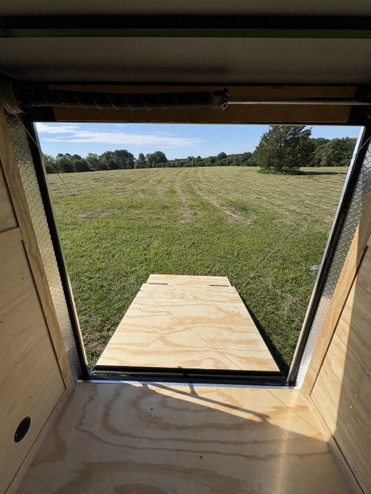 New 2026 Seed Cargo 6x12 Single Axle Enclosed Trailer w/Rear Ramp
