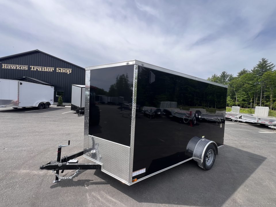 New 2026 Panther Cargo 7x12 +2ft V-Nose /.080 Polycore /6'3" Interior Height - 3500 GVW