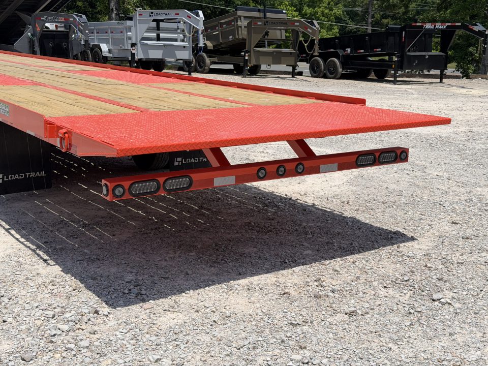 New 2026 Load Trail GT 102X40 25.9K GVWR 18K WINCH 5" RUB RAIL 14PLY TIRES Tilt Trailer