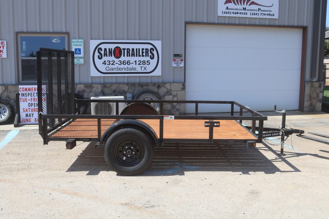 New 2026 Texas Bragg Trailers 6'X10' LD Square Tubing Top Utility Trailer