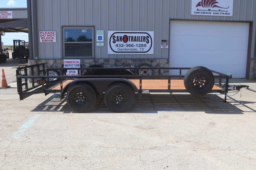 New 2026 Texas Bragg Trailers 77"X16' Pipe Top Utility Trailer