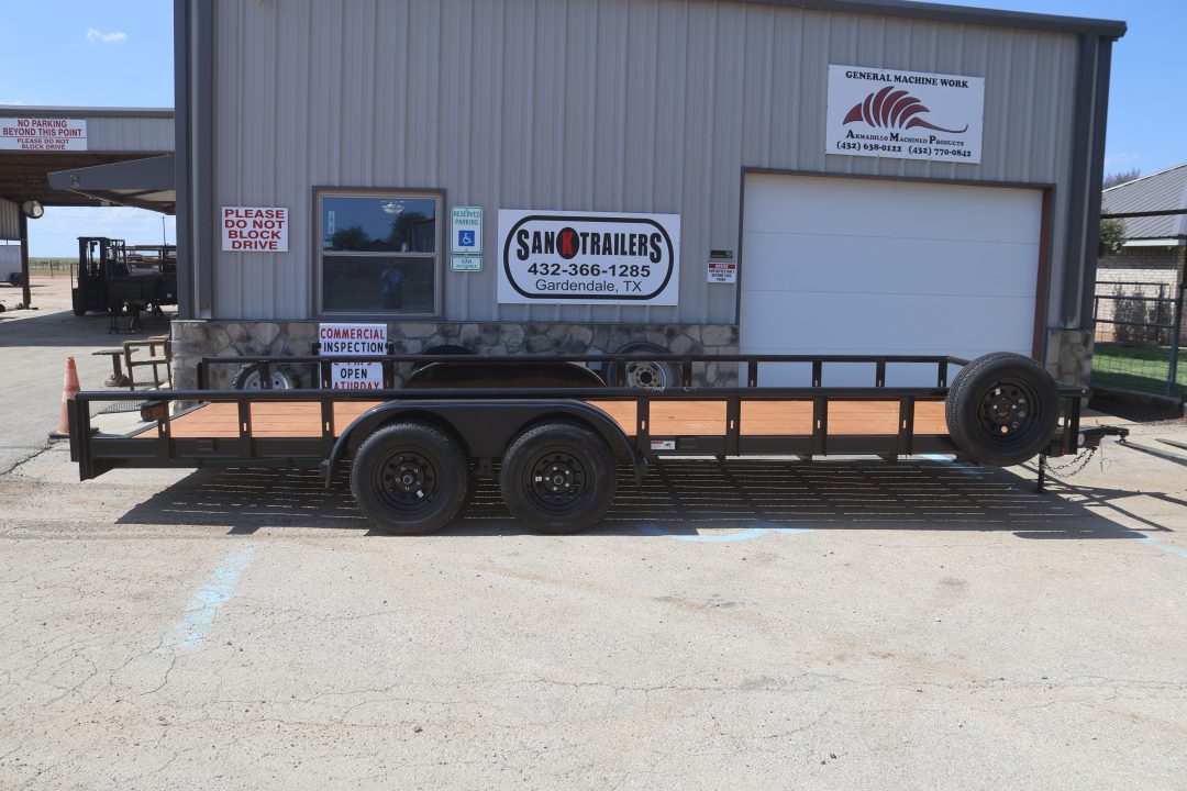 New 2026 Texas Bragg Trailers 83"X20'Extra Wide Pipe Top Utility Trailer