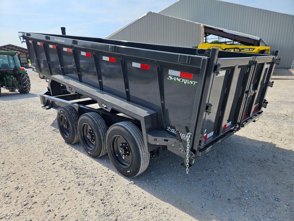 New 2026 Lamar 83X16 TRIPLE 21K TELESCOPIC DUMP W/36" SIDES 7 GAUGE FLOOR & 17.5" 16PLY