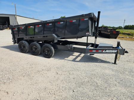 New 2026 Lamar 83X16 TRIPLE 21K TELESCOPIC DUMP W/36" SIDES 7 GAUGE FLOOR & 17.5" 16PLY
