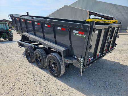 New 2026 Lamar 83X16 TRIPLE 21K TELESCOPIC DUMP W/36" SIDES 7 GAUGE FLOOR & 17.5" 16PLY