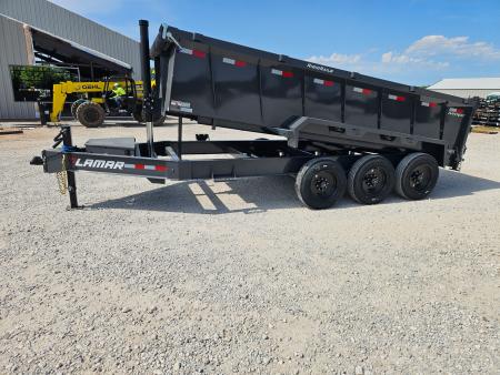 New 2026 Lamar 83X16 TRIPLE 21K TELESCOPIC DUMP W/36  SIDES 7 GAUGE FLOOR & 17.5  16PLY
