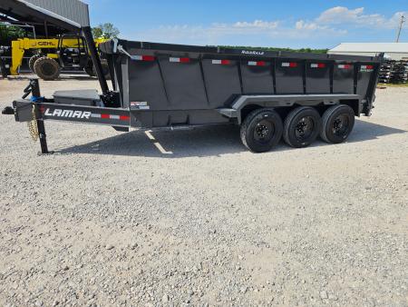 New 2026 Lamar 83X16 TRIPLE 21K TELESCOPIC DUMP W/36" SIDES 7 GAUGE FLOOR & 17.5" 16PLY