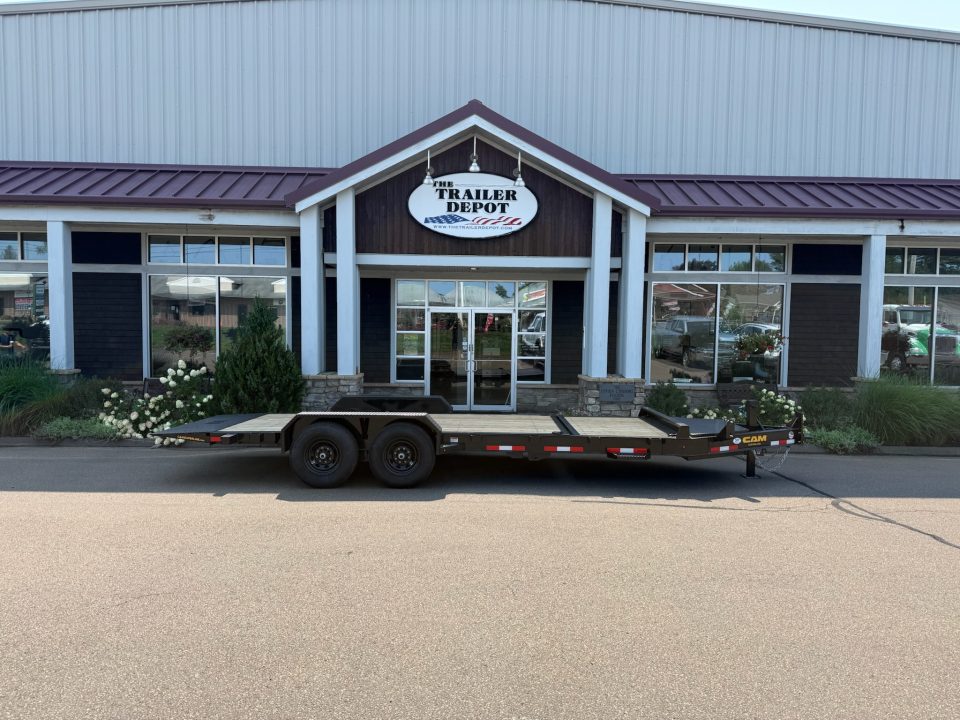 New CAM Superline 7' x 20' Beast Split Tilt Trailer 15.4K