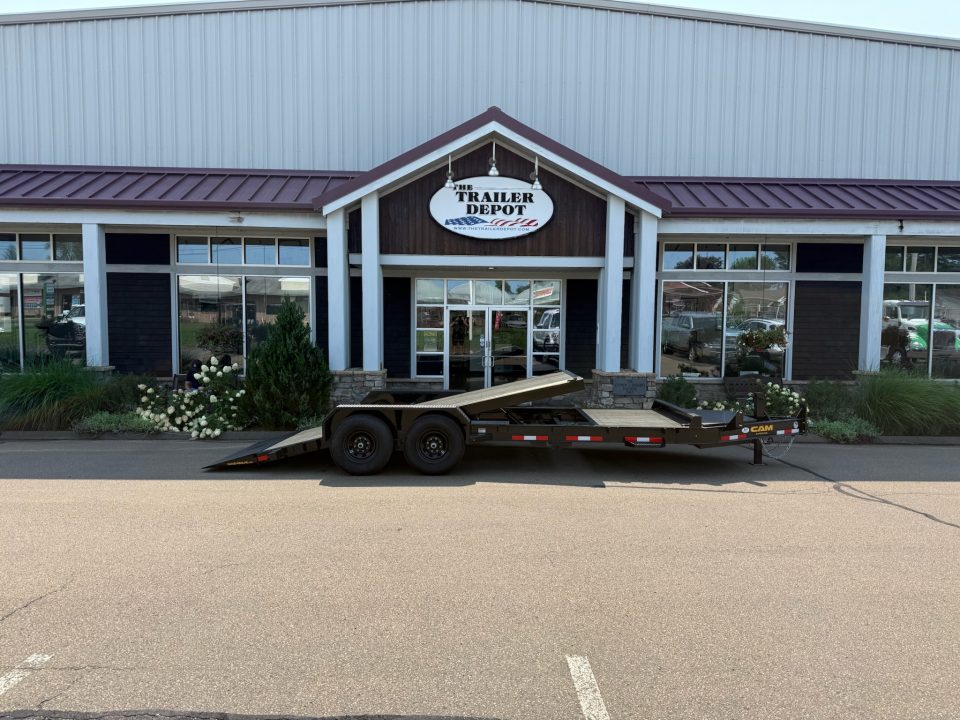 New CAM Superline 7' x 20' Beast Split Tilt Trailer 15.4K