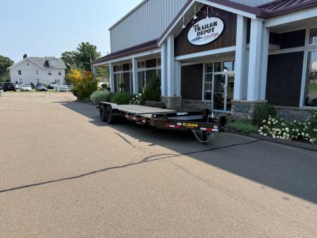 New CAM Superline 7' x 20' Beast Split Tilt Trailer 15.4K