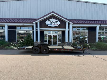 New CAM Superline 7' x 20' Beast Split Tilt Trailer 15.4K
