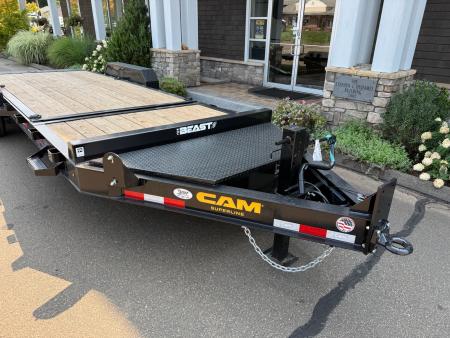 New CAM Superline 7' x 20' Beast Split Tilt Trailer 15.4K