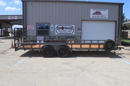 New 2026 Texas Bragg Trailers 83 X20' Extra Wide Pipe Top Utility Trailer