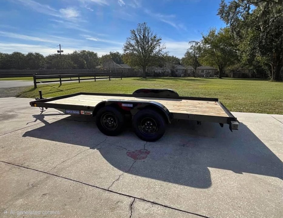 New 2026 Triple Crown Trailers 7' x 20' 7K Car Hauler