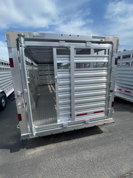 New 2026 Featherlite Trailers model 8127 7.5x26 Stock / Stock Combo Trailer
