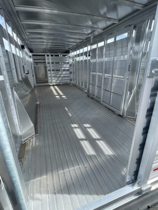 New 2026 Featherlite Trailers model 8127 7.5x26 Stock / Stock Combo Trailer