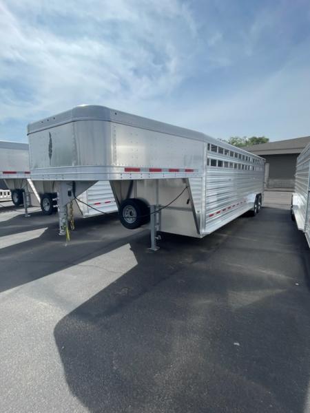 New 2026 Featherlite Trailers model 8127 7.5x26 Stock / Stock Combo Trailer