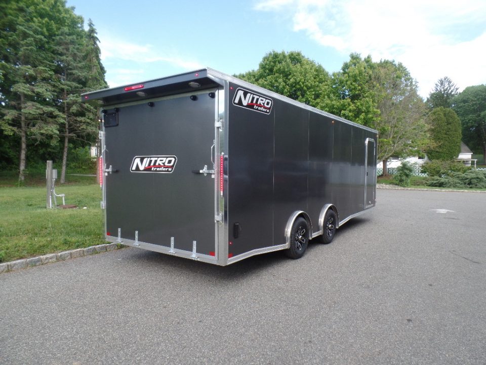 New 2027 Nitro 8.5X24 V Nose Car Hauler