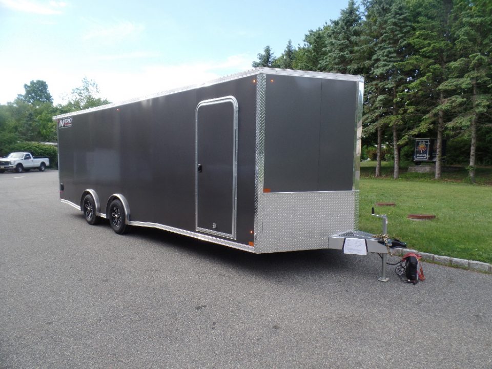 New 2027 Nitro 8.5X24 V Nose Car Hauler
