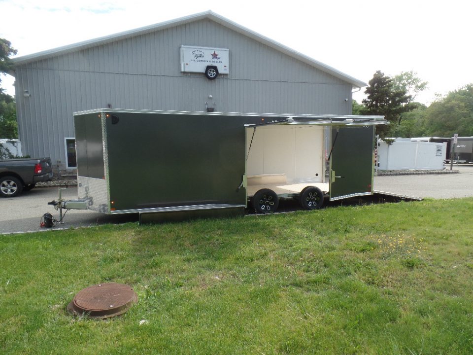New 2027 Nitro 8.5X24 V Nose Car Hauler