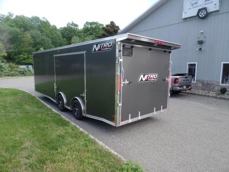 New 2027 Nitro 8.5X24 V Nose Car Hauler