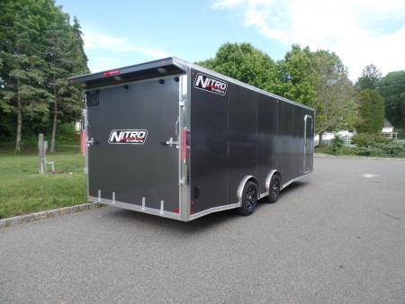 New 2027 Nitro 8.5X24 V Nose Car Hauler