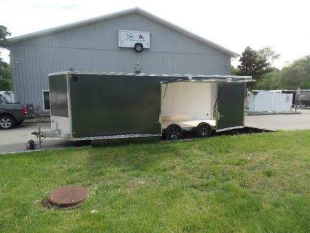 New 2027 Nitro 8.5X24 V Nose Car Hauler